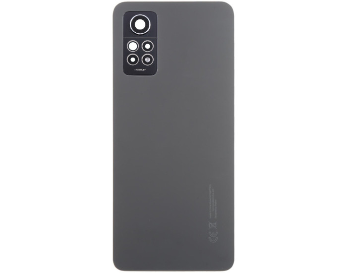 Задняя панель корпуса для Xiaomi Redmi Note 12 Pro 4G, Graphite Gray со стеклом камеры