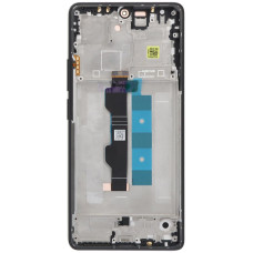 Дисплей с сенсорным экраном (модуль) Xiaomi Redmi Note 13 Pro 4G / Poco M6 Pro 4G, черный с рамкой, оригинал