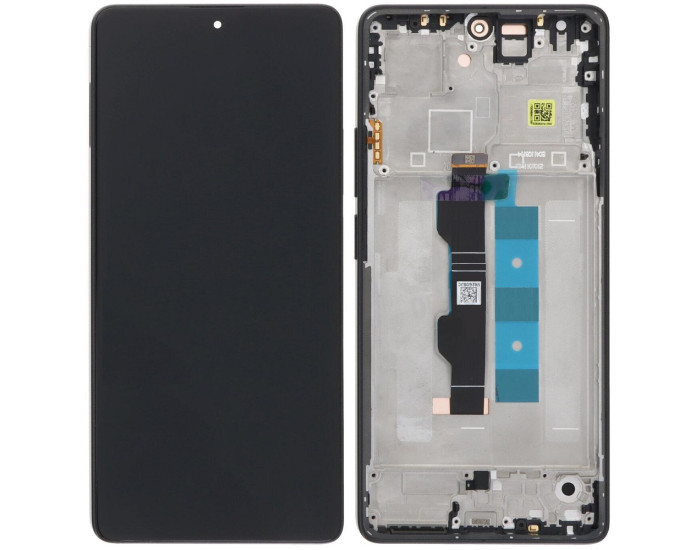 Дисплей с сенсорным экраном (модуль) Xiaomi Redmi Note 13 Pro 4G / Poco M6 Pro 4G, черный с рамкой, оригинал