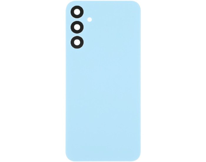 Задняя крышка для Samsung A155 Galaxy A15 /A156, голубой, Magice Blue со стеклом камеры