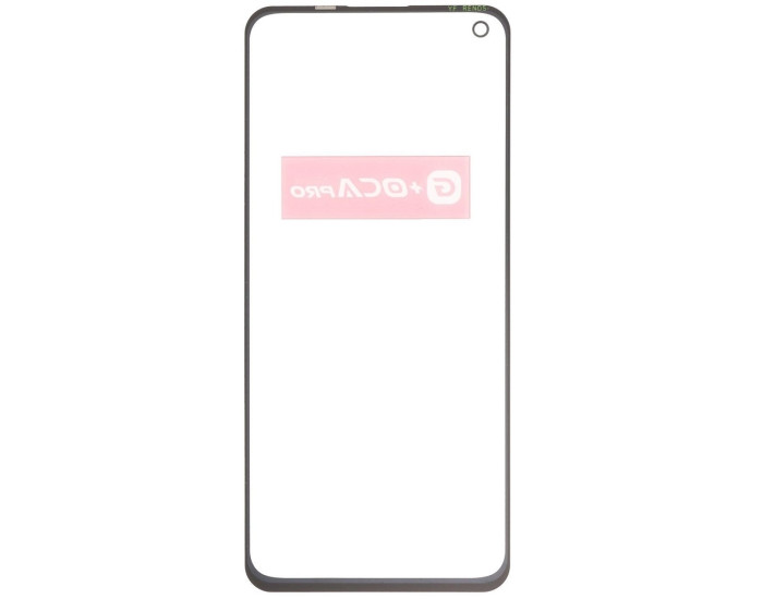 Скло фронтальне з OCA-пленкой Oppo Reno 5 /Reno 6 /Reno 7 5G /Oppo K9 Pro /Oppo K9 /Reno 5K /Realme GT /OnePlus Nord 2 5G, чорне G-OCA Pro