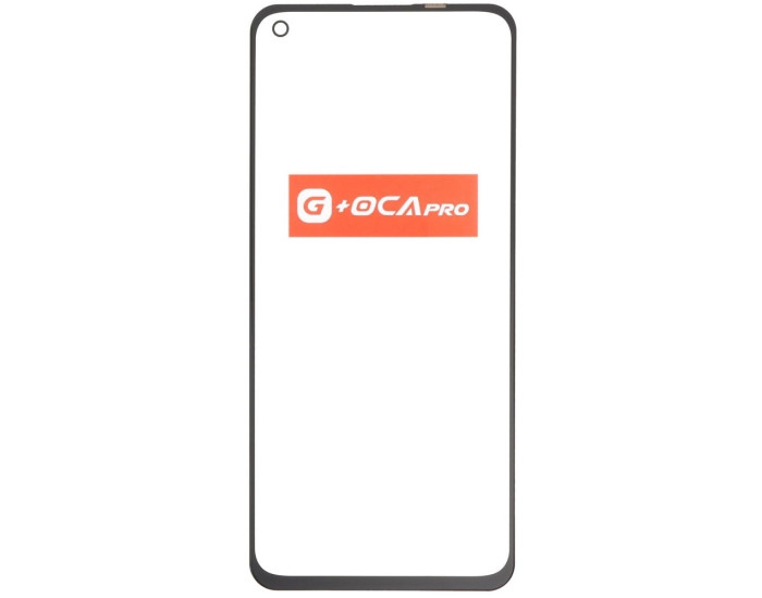 Скло фронтальне з OCA-пленкой Oppo Reno 5 /Reno 6 /Reno 7 5G /Oppo K9 Pro /Oppo K9 /Reno 5K /Realme GT /OnePlus Nord 2 5G, чорне G-OCA Pro