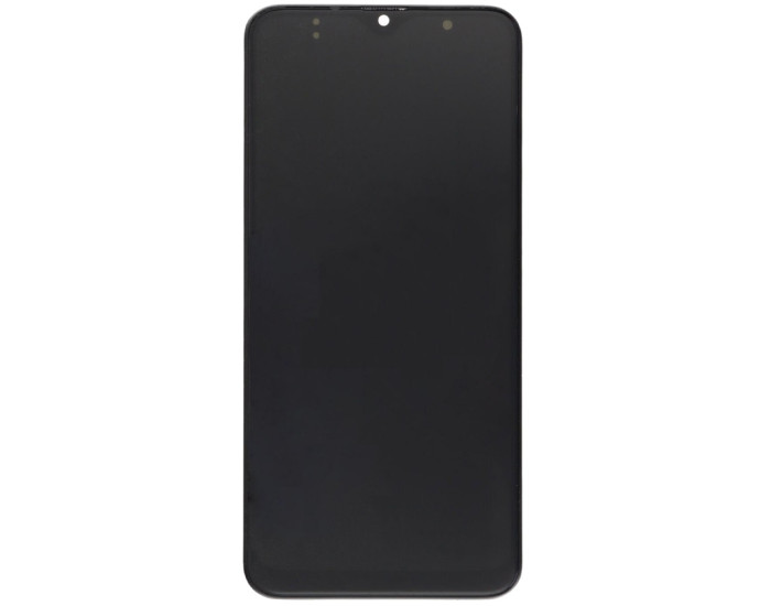 Дисплей з сенсорним екраном (модуль) Samsung A307 A30s 2019, чорний c рамкою, TFT (без відбитка пальця)