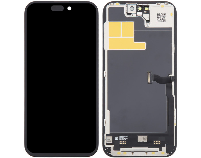 Дисплей з сенсорним екраном (модуль) iPhone 14 Pro чорний, TFT JK