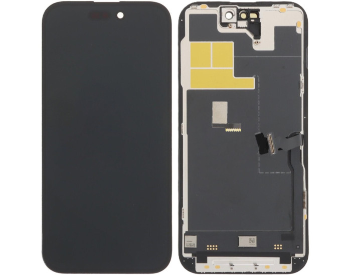 Дисплей з сенсорним екраном (модуль) iPhone 14 Pro чорний, TFT RJ