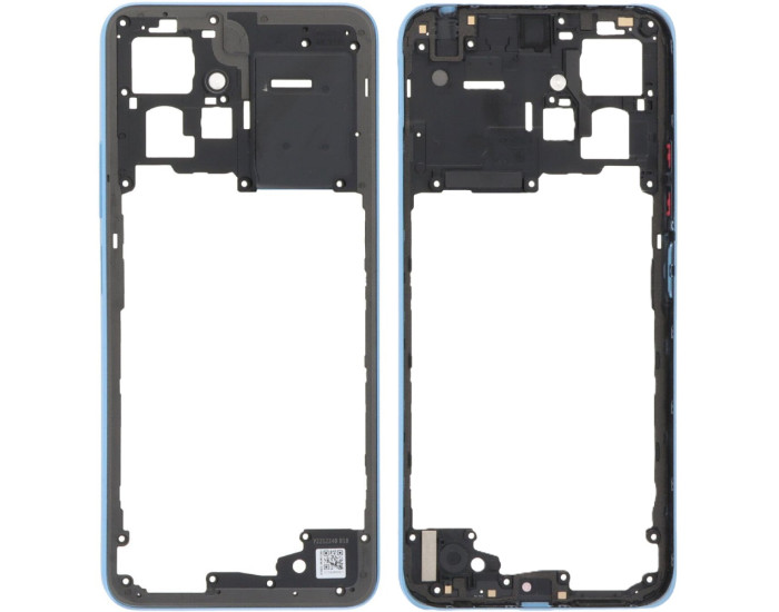 Рамка кріплення корпуси Xiaomi Redmi 12 4G, Блакитний Sky Blue