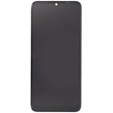 Дисплей с сенсорным экраном (модуль) Nokia G22, черный, с рамкой оригинал