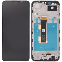 Дисплей з сенсорним екраном (модуль) Nokia G22, чорний, з рамкою оригінал