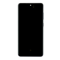 Дисплей з сенсорним екраном (модуль) Samsung G990 Galaxy S21 FE, чорний з рамкою, OLED