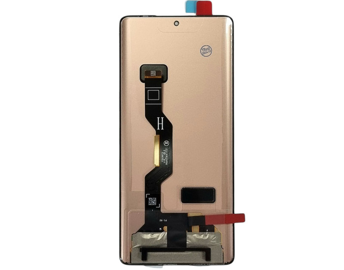 Дисплей з сенсорним екраном (модуль) Motorola Moto G85 /Edge 50 Fusion, чорний, оригінал