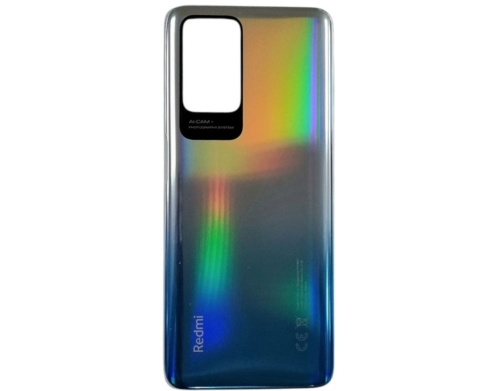 Задняя крышка для Xiaomi Redmi 10 /Redmi 10 2022 /Redmi 10 Prime /Redmi 10 Prime 2022, (Синий / Sea Blue)