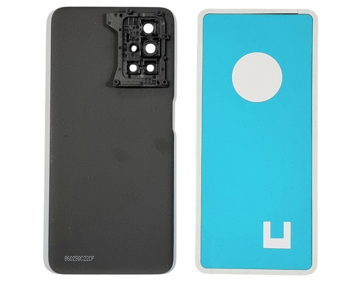 Задня кришка для Xiaomi Redmi 10 /Redmi 10 2022 /Redmi 10 Prime /Redmi 10 Prime 2022, Silver/Blue з склом камери