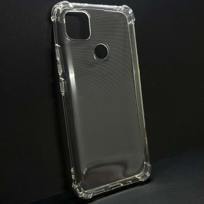 Чохол-силікон Getman Ease logo посилені кути Xiaomi Redmi 9C, Прозорий