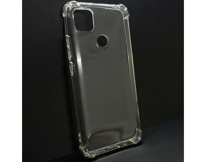 Чохол-силікон Getman Ease logo посилені кути Xiaomi Redmi 9C, Прозорий
