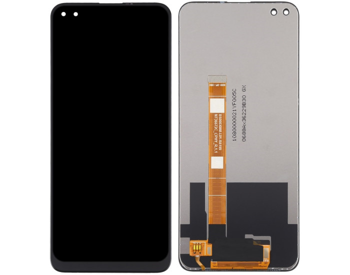 Дисплей з сенсорним екраном (модуль) Realme 6 Pro /Oppo A92s, чорний, оригінал