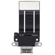 Шлейф iPad Pro 11 2021/ iPad Pro 11 2022 / iPad Pro 12.9 2021 / iPad Pro 12.9 2022, коннектора зарядки, с компонентами, белый, оригинал