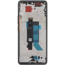 Дисплей с сенсорным экраном (модуль) Xiaomi Redmi Note 14 Pro 5G /Poco X7, черный с рамкой, оригинал