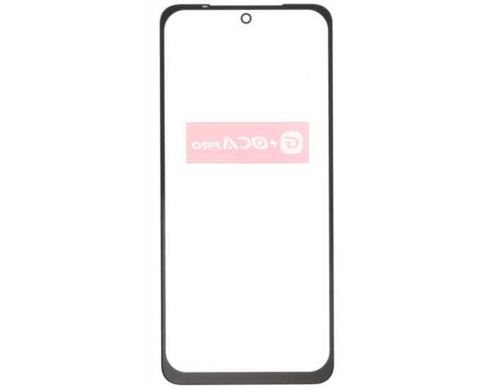 Скло фронтальне з OCA плівкою Xiaomi Redmi Note 10 /Redmi Note 10S /Redmi Note 11 /Redmi Note 11S /Redmi Note 12S /Poco M4 Pro /Poco M5s, чорне G+OCA-PRo