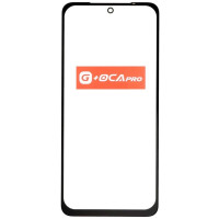 Скло фронтальне з OCA плівкою Xiaomi Redmi Note 10 /Redmi Note 10S /Redmi Note 11 /Redmi Note 11S /Redmi Note 12S /Poco M4 Pro /Poco M5s, чорне G+OCA-PRo