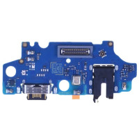 Шлейф для Samsung A05s A057, конектора зарядки, конектора гарнітури з мікрофоном, оригінал