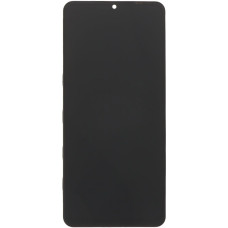 Дисплей с сенсорным экраном (модуль) Samsung A066 Galaxy A06 5G, черный, с рамкой оригинал