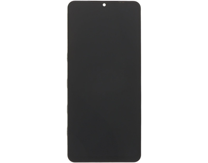 Дисплей с сенсорным экраном (модуль) Samsung A066 Galaxy A06 5G, черный, с рамкой оригинал