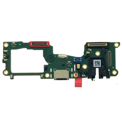 Шлейф для Realme 8 4G / 8 Pro / Oppo A74 4G / A95 5G, с разъемом коннектора зарядки, разьем наушников, с микрофоном