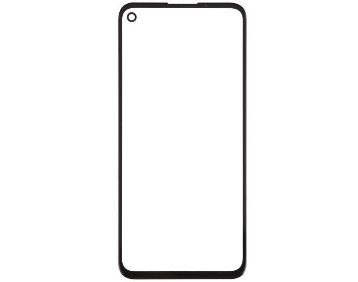 Стекло фронтальное с  OCA пленкой Google Pixel 4a 4G, черное