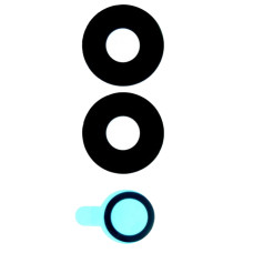 Скло камери для Xiaomi Redmi 12 / Poco F5, без рамки, Комплект 3 шт