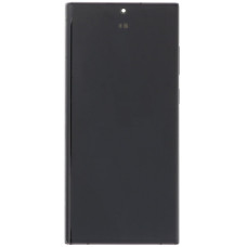 Дисплей с сенсорным экраном (модуль) Samsung S908 S22 Ultra 5G, Graphite с рамкой, сервисная упаковка, оригинал