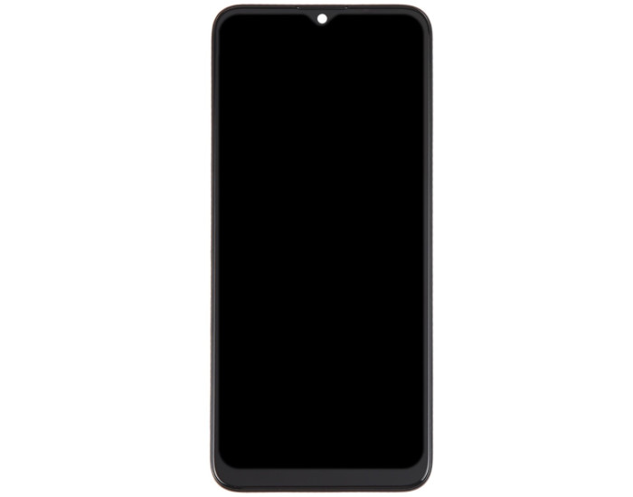 Дисплей з сенсорним екраном (модуль) Motorola XT2097-6 Moto E7 Power/XT2097-13 Moto E7i Power, чорний з рамкою