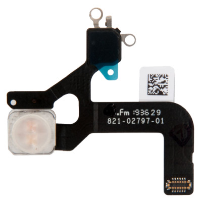 Шлейф для iPhone 12, спалах, з мікрофоном. оригінал