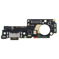 Шлейф для Xiaomi Poco M4 5G /Poco M5 4G /Redmi 10 5G /Redmi Note 11E, коннект наушников, коннектора зарядки с микрофоном, с компонентами, оригинал 