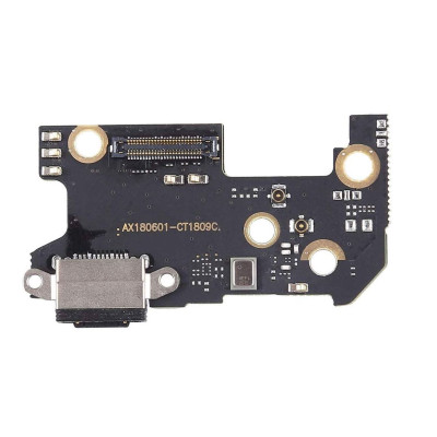 Шлейф для Xiaomi Mi8 з роз'ємом зарядки, з мікрофоном, плата зарядки