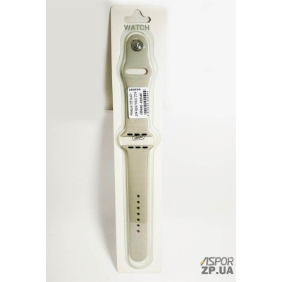 Ремінець для Apple Watch Series 38/40/41/42 mm S Сірий