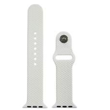 Ремінець для Apple Watch Series 38/40/41/42 mm S Білий