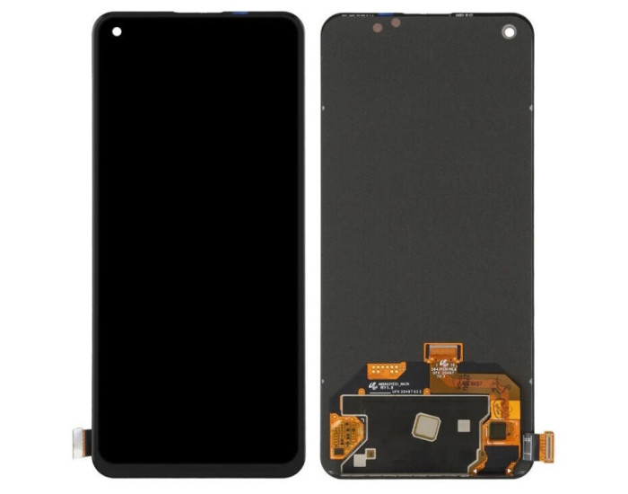 Дисплей с сенсорным экраном (модуль) Oppo Reno 5/6; Realme GT 5G / GT Master; One Plus Nord CE 5G/Nord 2 5G, черный, снятый оригинал