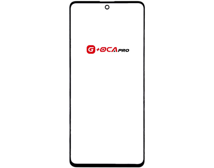 Стекло фронтальное с OCA пленкой Samsung A715 A71 /M515F M51 /M625F M62 /N770F Note 10 Lite, черное, G+OCA PRo