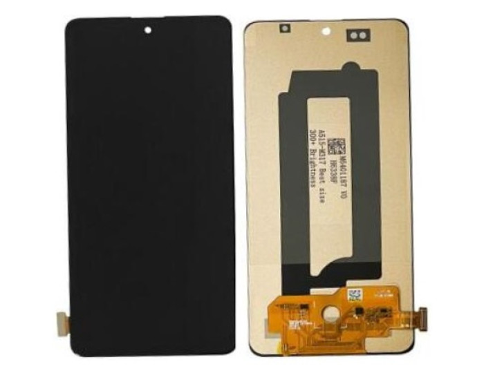 Дисплей з сенсорним екраном (модуль) Samsung A515 A51 2019 /M317 M31s, чорний з регулюванням яскравості, TFT з рамкою, без функції відбитка пальця
