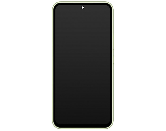 Дисплей з сенсорним екраном (модуль) Samsung A546 Galaxy A54 5G, чорний з рамкою зеленої, сервісна упаковка GH82-31232C