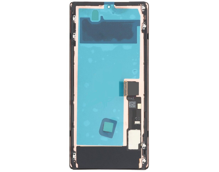 Дисплей с сенсорным экраном (модуль) Google Pixel 6 Pro, черный, с рамкой, High Copy (OLED)