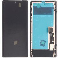 Дисплей с сенсорным экраном (модуль) Google Pixel 6 Pro, черный, с рамкой, High Copy (OLED)