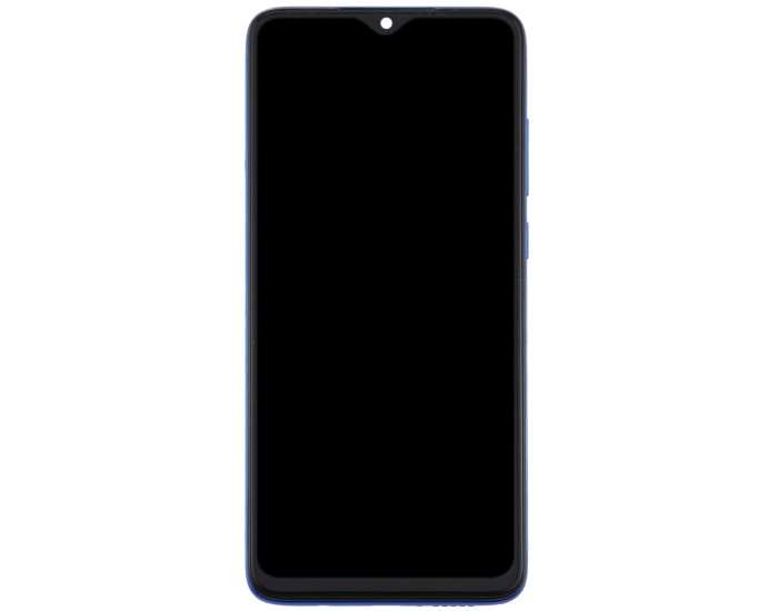 Дисплей с сенсорным экраном (модуль) Xiaomi Redmi Note 8 Pro, Single Sim, черный с рамкой синей