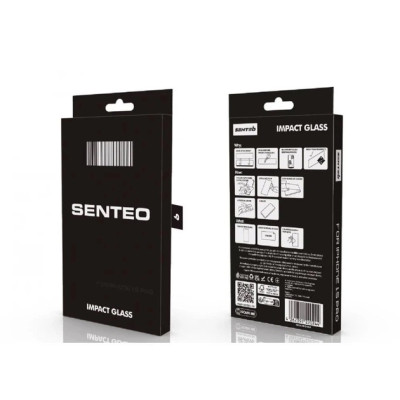 Захисне Скло SENTEO 9H Impact for Apple iPhone 15 Pro, Black