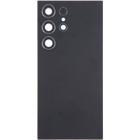 Задня панель корпуси для Samsung S928, S24 Ultra, Titanium Black з склом камери, оригінал