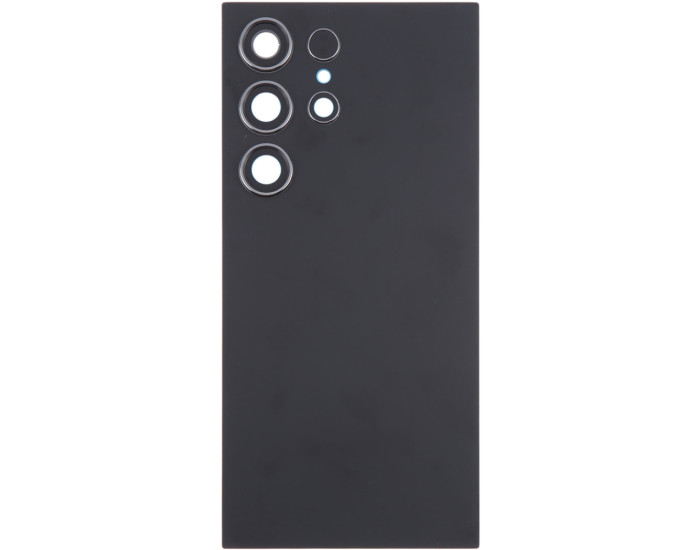 Задняя панель корпуса для Samsung S928 Galaxy S24 Ultra, Titanium Black со стеклом камеры, оригинал