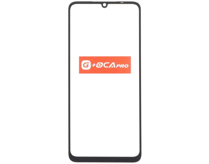 Скло фронтальне з OCA плівкою Xiaomi Redmi 13C /Poco C65, чорне, оригінал G+OCA Pro