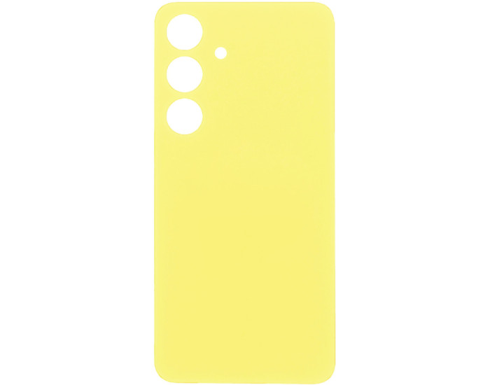 Задняя панель корпуса для Samsung S24 FE, желтая, Yellow
