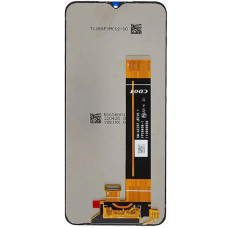 Дисплей с сенсорным экраном (модуль) Samsung A235 A23, черный, оригинал REV1.2