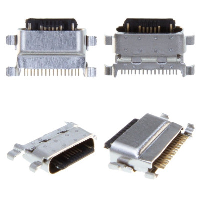 Конектор зарядки Xiaomi Redmi Note 7 /Redmi Note 8 /Redmi Note 8T /Redmi Note 8 Pro /Redmi Note 9 Pro /Redmi 8 /Redmi 8A /Mi Note 10 Lite /Mi 8 Lite /Redmi 9T /Poco M3 /Redmi 9, 16 pin, Type-C